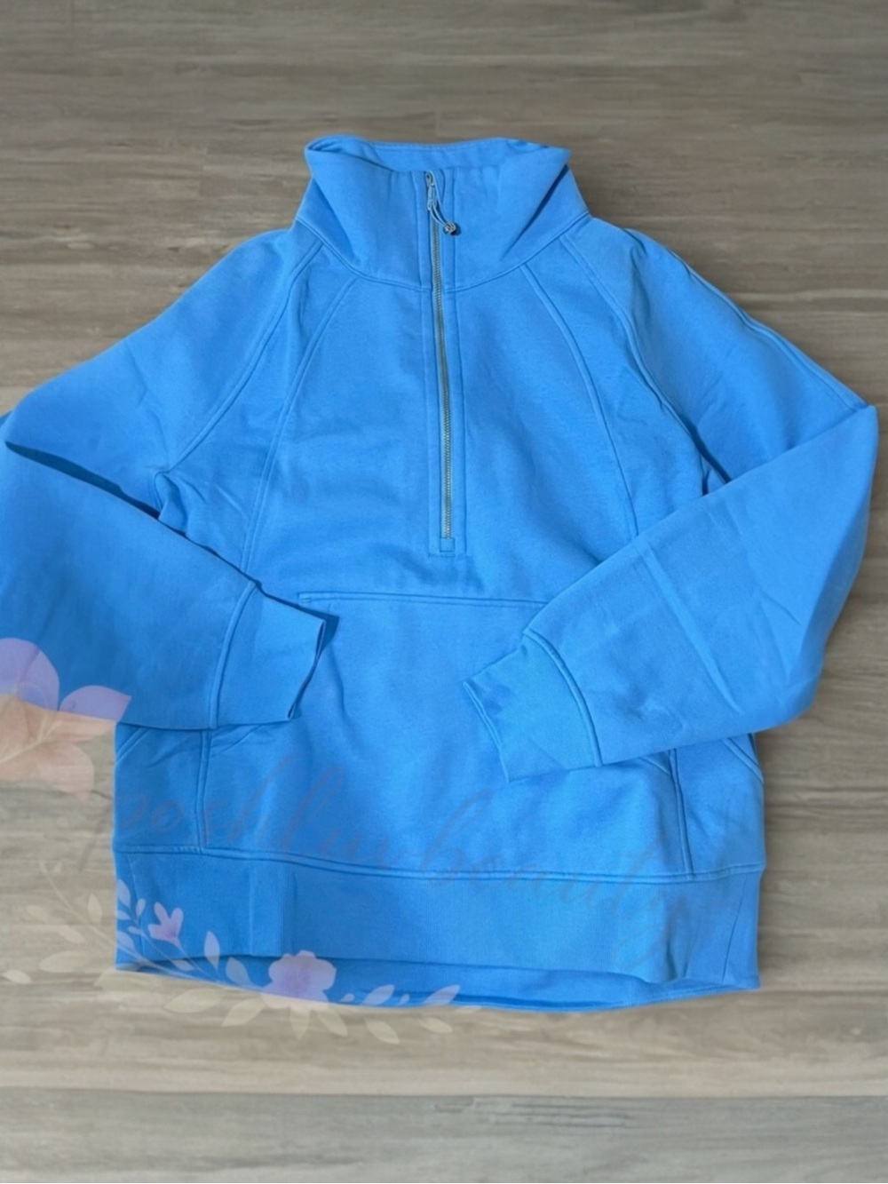 Lululemon Scuba Funnel Neck Long Half Zip M/L NWT